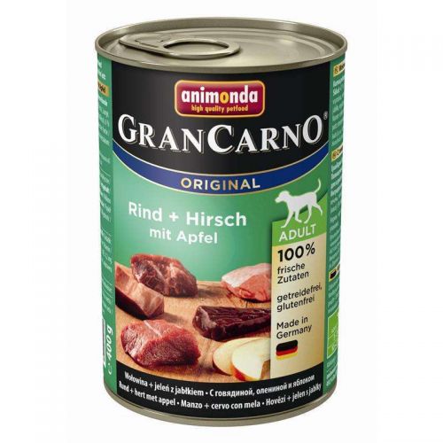 Animonda GranCarno Adult Rind & Hirsch mit Apfel 6x400g