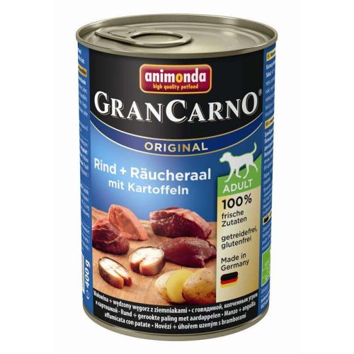 Animonda GranCarno Adult Rind & Räucheraal mit Kartoffel 6x400g