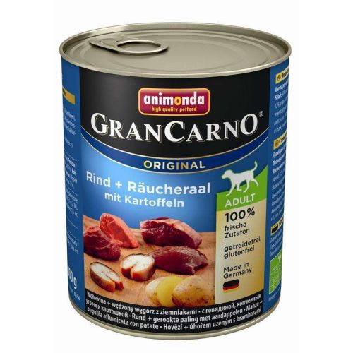 Animonda GranCarno Adult Rind & Räucheraal mit Kartoffeln 6x800g