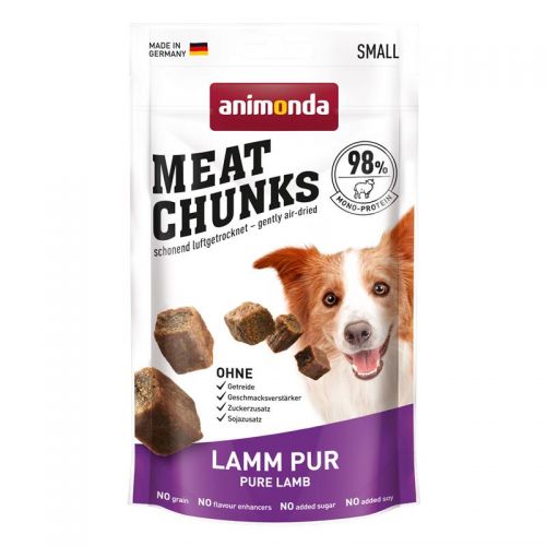 Animonda Snack Meat Chunks Lamm pur - 8 x 60g