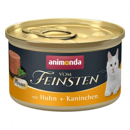 Animonda vom Feinsten Cat Mousse Adult Huhn & Kaninchen 12x85g