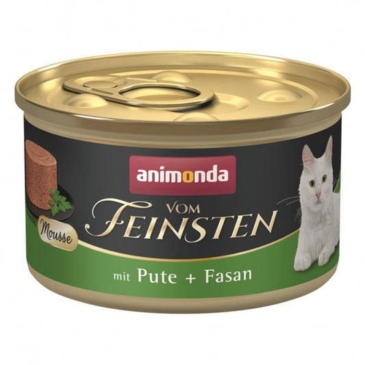 Animonda vom Feinsten Cat Mousse Adult Pute & Fasan 12x85g