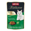 Animonda vom Feinsten Cat Adult Kaninchen & Hühnchenfilet 18x85g