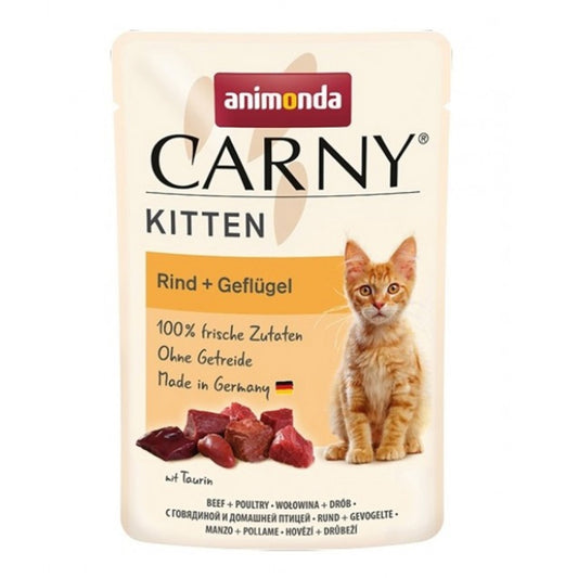 Animonda Carny PB Kitten Rind & Geflügel 12x85g