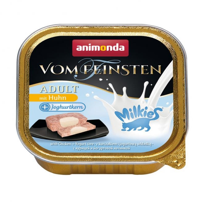 Animonda vom Feinsten Cat Milkies Huhn plus Joghurtkern 32x100g