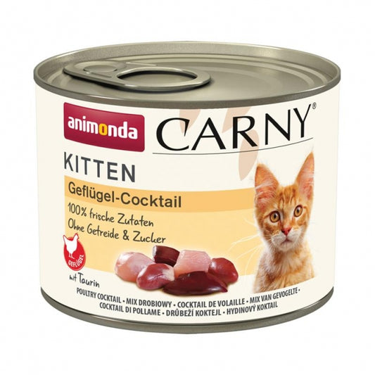 Animonda Carny Kitten Geflügel-Cocktail - 12x200g