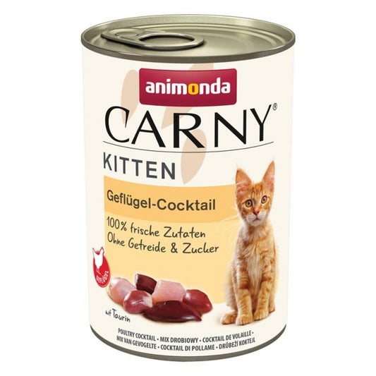 Animonda Carny Kitten Geflügel-Cocktail - 12x400g