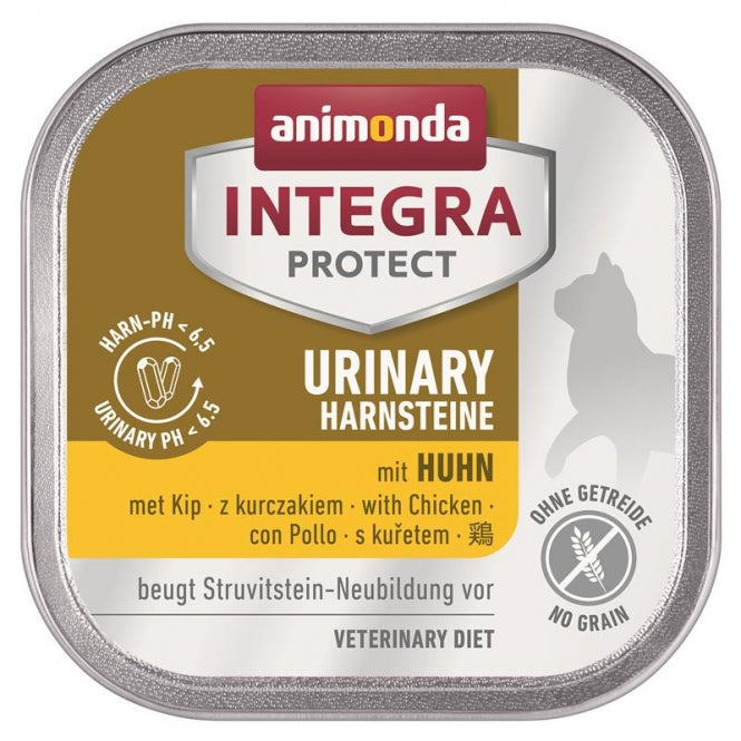 Animonda Cat Integra Protect Urinary Struvitstein mit Huhn 16x100g