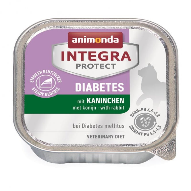 Animonda Cat Integra Protect Diabetes mit Kaninchen 16x100g