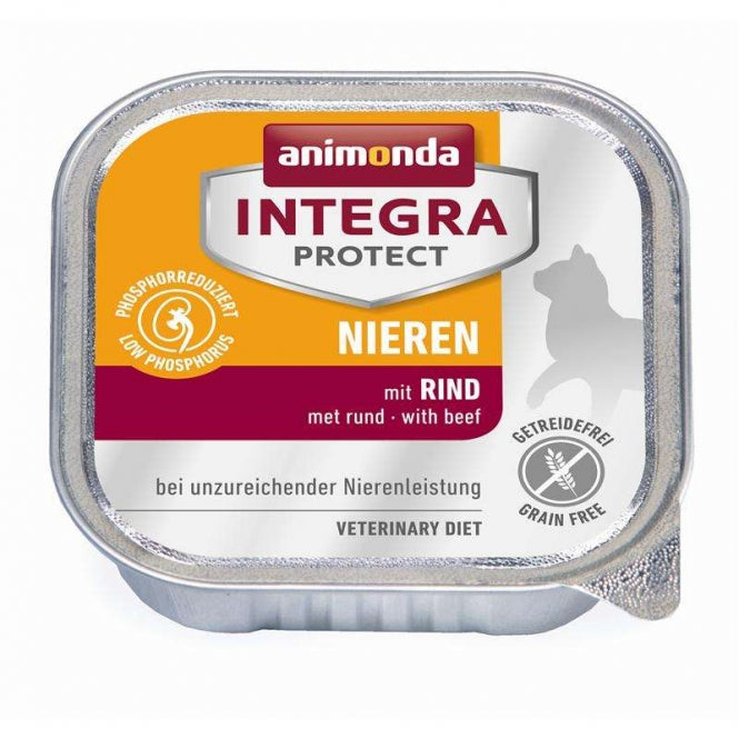 Animonda Cat Integra Protect Niere mit Rind 16x100g