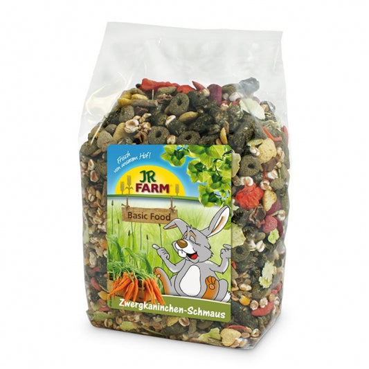 JR Farm Zwergkaninchen-Schmaus - 4 x 2,5kg