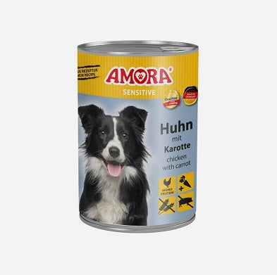 AMORA Sensitive Huhn & Karotte - 6x400g