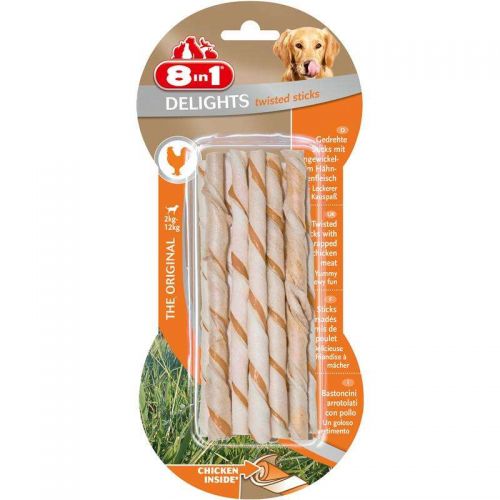 8in1 Delights Twisted Sticks - 10 Stück