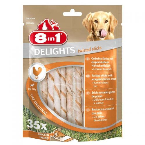 8in1 Delights Twisted Sticks - 35 Stück