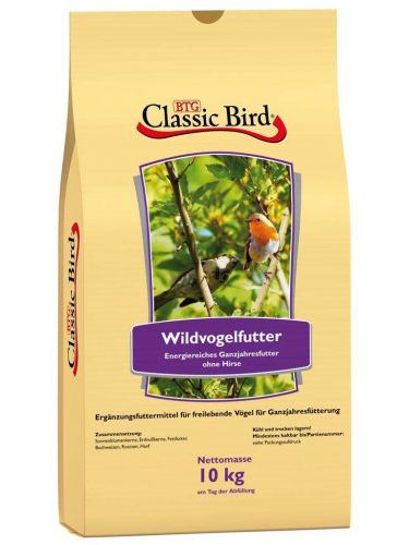 Classic Bird Wildvogelfutter ohne Hirse - 4 x 2,5kg