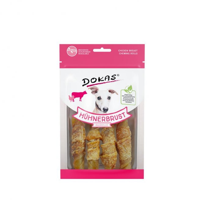 Dokas Hühnerbrust Kaurolle 90 g