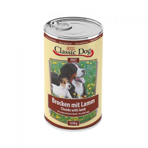 Classic Dog Brocken mit Lamm 12x1230g