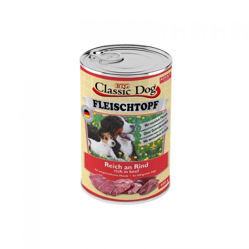 Classic Dog Fleischtopf Rind 6x400g