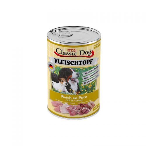 Classic Dog Fleischtopf Pute 6x400g