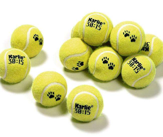 Karlie Tennisball - 12er Set, 6 cm