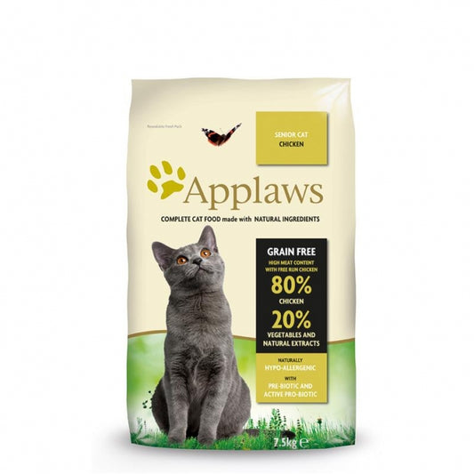 Applaws Cat Senior mit Hühnchen - 7,5 kg