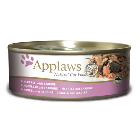 Applaws Cat Dose Makrele & Sardine 24x156g