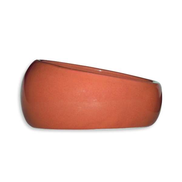 Living World Ergonomischer Nagernapf klein terracotta