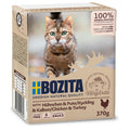 Bozita Cat Tetra Recard Häppchen in Soße Huhn & Pute 6x370g