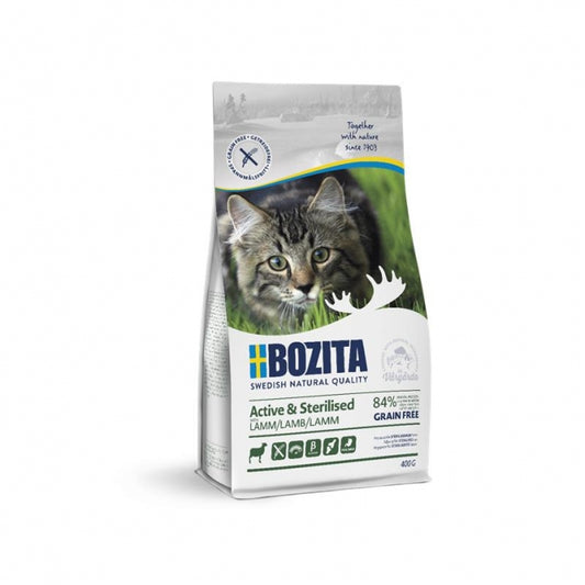 Bozita Active & Sterilised Grain free Lamb - 2 kg