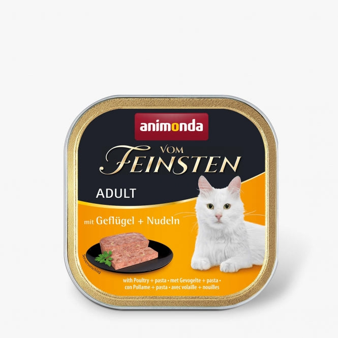 Animonda vom Feinsten Cat Adult mit Geflügel & Nudeln 32x100g