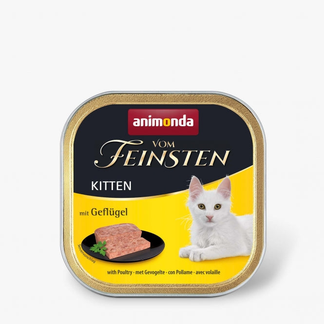 Animonda vom Feinsten Kitten Geflügel 32x100g