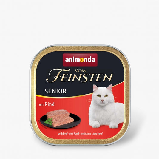 Animonda vom Feinsten Cat Senior mit Rind 32x100g