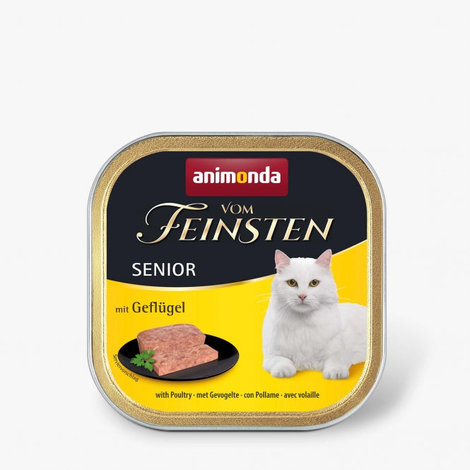 Animonda vom Feinsten Cat Senior mit Geflügel 32x100g