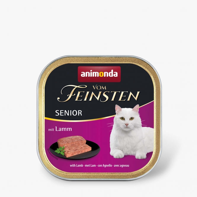 Animonda vom Feinsten Cat Senior mit Lamm 32x100g