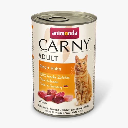 Animonda Cat Carny Adult Rind & Huhn - 6x400g