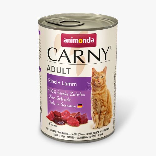 Animonda Cat Carny Adult Rind & Lamm - 6x400g