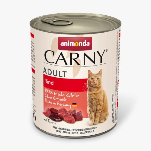 Animonda Cat Carny Adult Rind - 6x800g