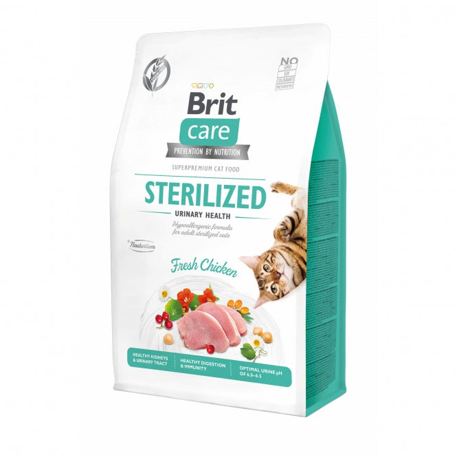 Brit Care Cat Grain-Free - Sterilized - Urinary Health - 2kg