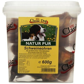 Classic Dog Schweineohren - im Eimer 600 g