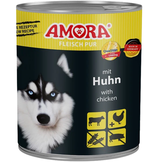 AMORA Fleisch Pur Huhn 6x800g