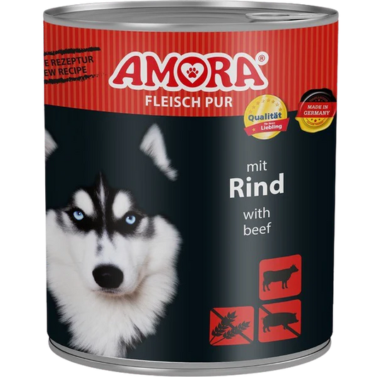 AMORA Fleisch Pur Rind | 6x800g