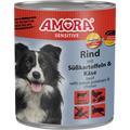 AMORA Sensitive Rind & Süßkartoffel - 6x800g