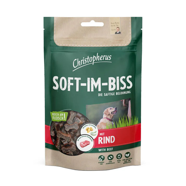 Christopherus Snack Soft-Im-Biss Rind - 12 x 125g