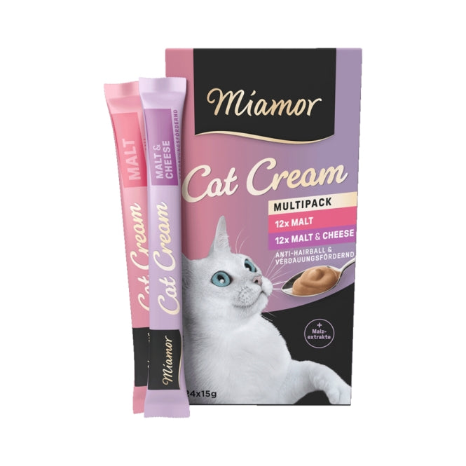 Miamor Cat Cream - Malt Vorteilspack 24x15g