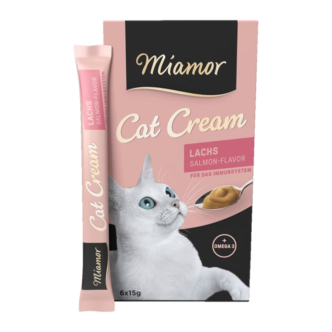 Miamor Cat Cream - Lachs 6x15g