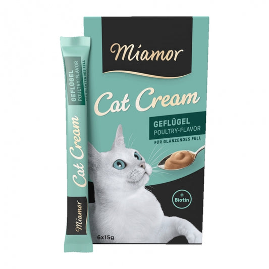 Miamor Cat Cream - Geflügel 6x15g