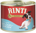 Rinti Gold 12x185g - Geflügelherzen