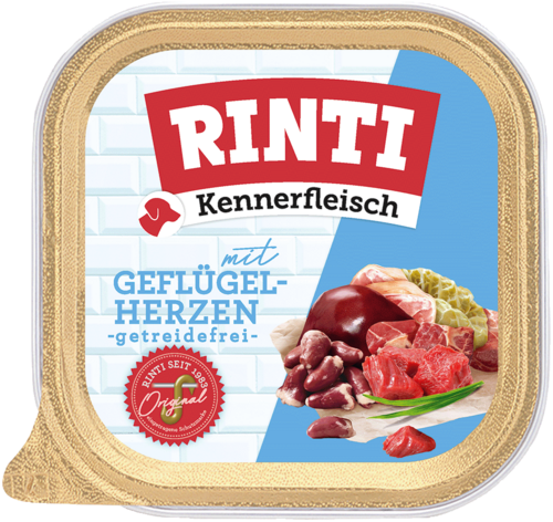 Rinti Kennerfleisch 9x300g - Geflügelherzen