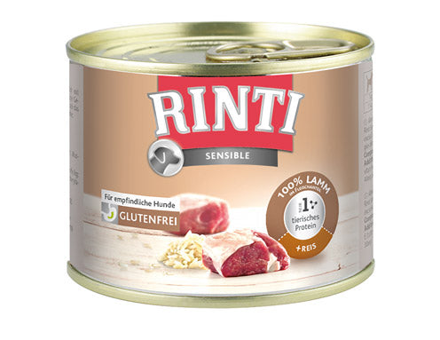 Rinti Sensible Lamm & Reis 12x185g