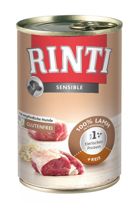 Rinti Sensible Lamm & Reis 12x400g